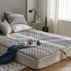 shez Home 棉質溫水電熱毯套, 海軍藍