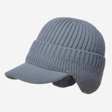 나야스타일 남녀공용 스포츠 방한 비니, 그레이(DJBG-39-2)