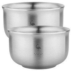 SSGP 스텐 진공 볼 14.5cm, 2개