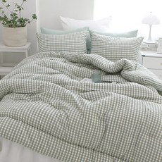 Beau Monde 韓國製造 柔軟水洗薄被套組