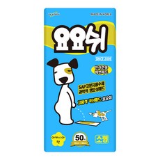 YOYOSHE 洋槐香寵物尿布墊, 50片, 1包