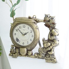 復古桌鐘, 金子