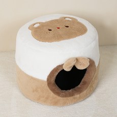 REDPUPPY 貓咪趣味熊屋, 1個, 混合色