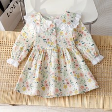 Arbe女童Ellie花朵連身裙