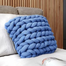 Moment編織布靠墊 CJ-MA8, 單色