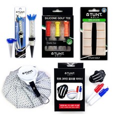 TUNT GOLF 高爾夫用品5件組禮盒, 混合顏色, 1套