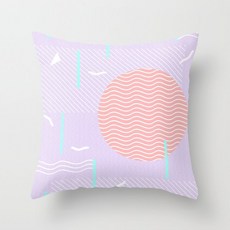 블루포그 포인트 쇼파 베개 쿠션 커버