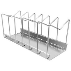 YMJ 中型平底鍋整理架, 銀色