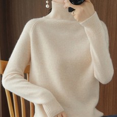 Soleil 女款高領針織衫