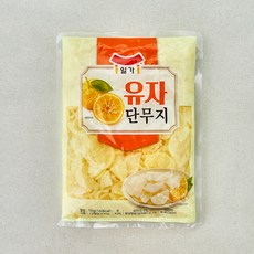 일가 유자 단무지, 1kg, 1개