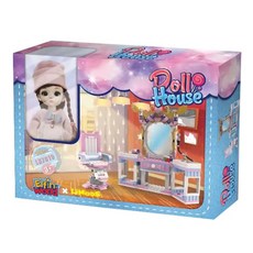 LiNooS 娃娃屋系列 LN7019 邦寶積木, LAURA 化妝台, 1組