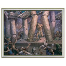 이요한 화백 캔버스 성화 32 삼손의, 실버3