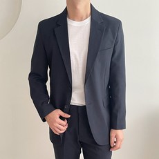 timsfit 男士四季休閒彈力西裝套裝