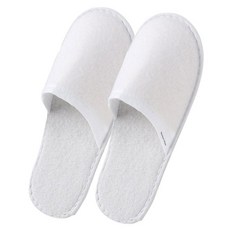 Market Plan 飯店機上用一次性室內拖鞋, 30個, 白色