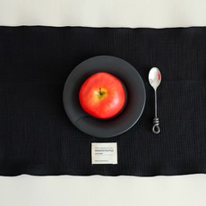 MAISONTEXTILE 黑色線條廚房巾 廚房家電罩