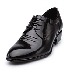 VONIN 經典款休閒男皮鞋 6cm LC015BK