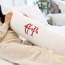 MaMaison JD 롱 바디 쿠션 솜포함 CSMJ25, 레드(CSMJ25-RED)