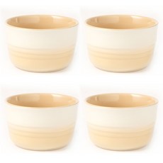 Sweety 小碗, 粉米色, 4個