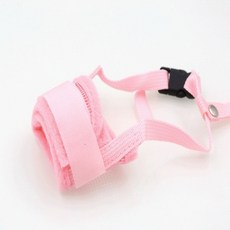 Vigesco 寵物犬戶外散步簡易安全嘴套 VIDOG9 XL, 粉紅色, 1個