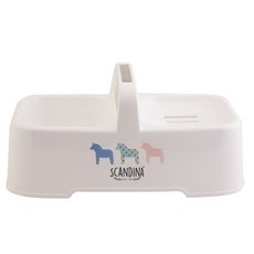 SHABATH 大型洗衣皂盒, 小馬款, 1入