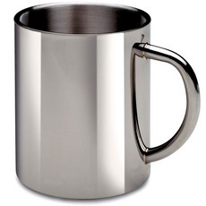reflects 簡約馬克杯, 1個, 銀色