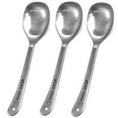 WICKER ROCKING 不鏽鋼方角料理匙 中, 單一顏色, 3個