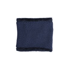 Carnic Bridge 雙層針織圍脖, 海軍藍, 1個