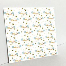 HTP 傳統圖案磁磚盒 原始圖案 K1051 10000776, 1個