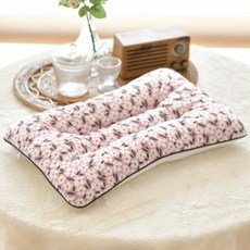 아띠블랑 양면 일체형 아기베개, 큐티플라워, 1개