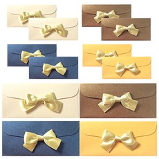 2Youngdesign 金色緞帶珠光紅包袋 4款 x 3入, 12個, 金色, 深藍色, 古銅色, 柔和奶油色