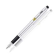 CROSS Ferrari Century 2 鋼筆拋光鉻 FR0086-121, F, 鉻合金