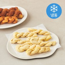크럼 찹쌀 꽈배기 도너츠 생지 (냉동), 45g, 1개, 20개입