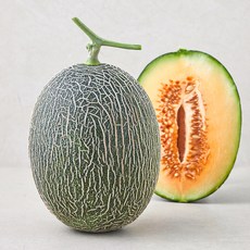아주마 산지직송 고령 그린 하미과 메론, 800g 이상, 1개