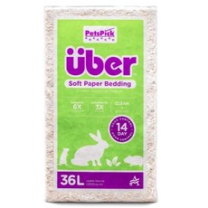 佩茲匹克 寵物 Uber 柔軟紙墊料 白色, 1個, 36L