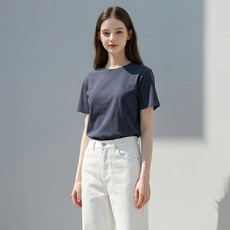 BURU N JUDY 女款 G Essential 莫代爾短袖T恤 BOSFTSE02A