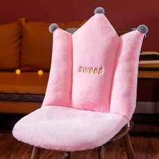 MYONGYANG PEEF 拉鍊式餐椅靠背坐墊 TY_RA5216, 粉紅色