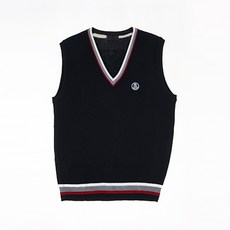 校服Mall兒童款三色線條校服背心