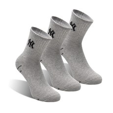 MLB 男士中筒襪 001 3雙入