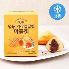 카라멜 필링 마들렌 (냉동), 55g, 3개입, 1박스