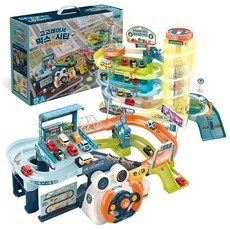 Kizus 混合城市軌道停車塔玩具組, 1組, 混色