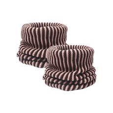 KARNIC 條紋針織圍脖 2件組, 粉紅色(STN002)