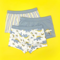 pudding underwear 男童純棉抽繩 3 件套
