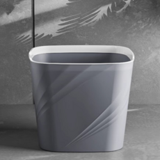 Ilsangsokbanzzak 斜口開放式垃圾桶, 灰色