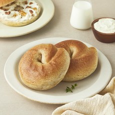 그래밀 알곡그대로눌러내린 통밀 베이글, 60g, 1개, 2개입