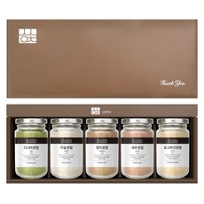 Sinsunherb 調味料 昆布 + 大蒜 + 鯷魚 + 蝦 + 香菇 5種禮盒 495g, 1套