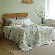 LAURA ASHLEY 凱莉 60支 莫代爾 換季棉被, 綠色