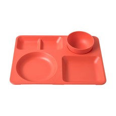 Awaken Sense 初級餐盤套組, 橘色, 餐盤+碗