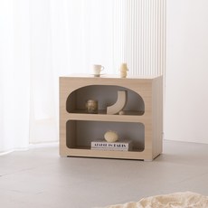 제이디퍼니처 국내제작 모디 520 다용도 수납 협탁 L(520 x 315 x 510 mm), 1개, 백아카시아