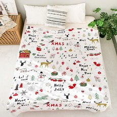 Arti Home 法蘭絨聖誕溫暖毛毯