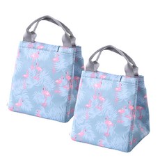 保溫餐袋 B款 2入, 火烈鳥